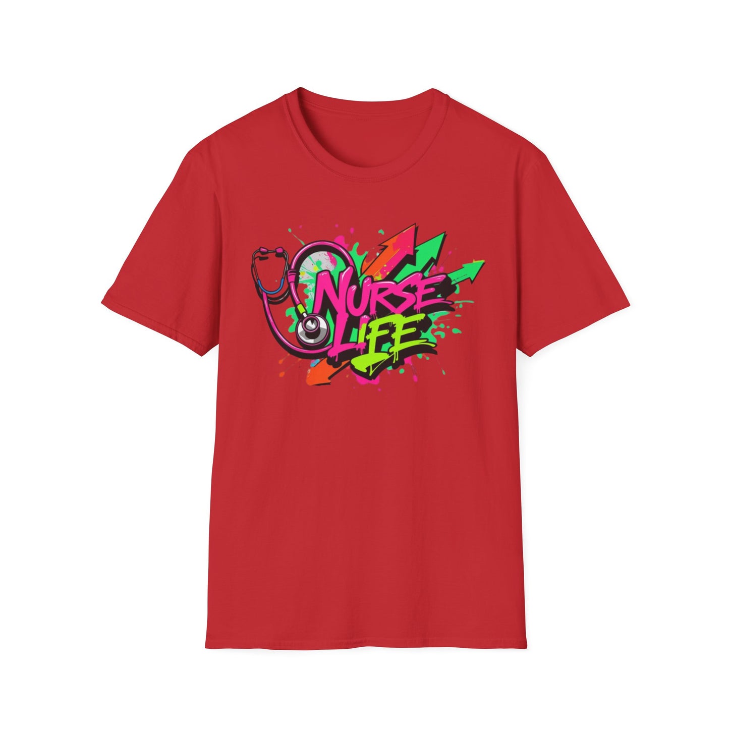 Nurse Graffiti T-Shirt