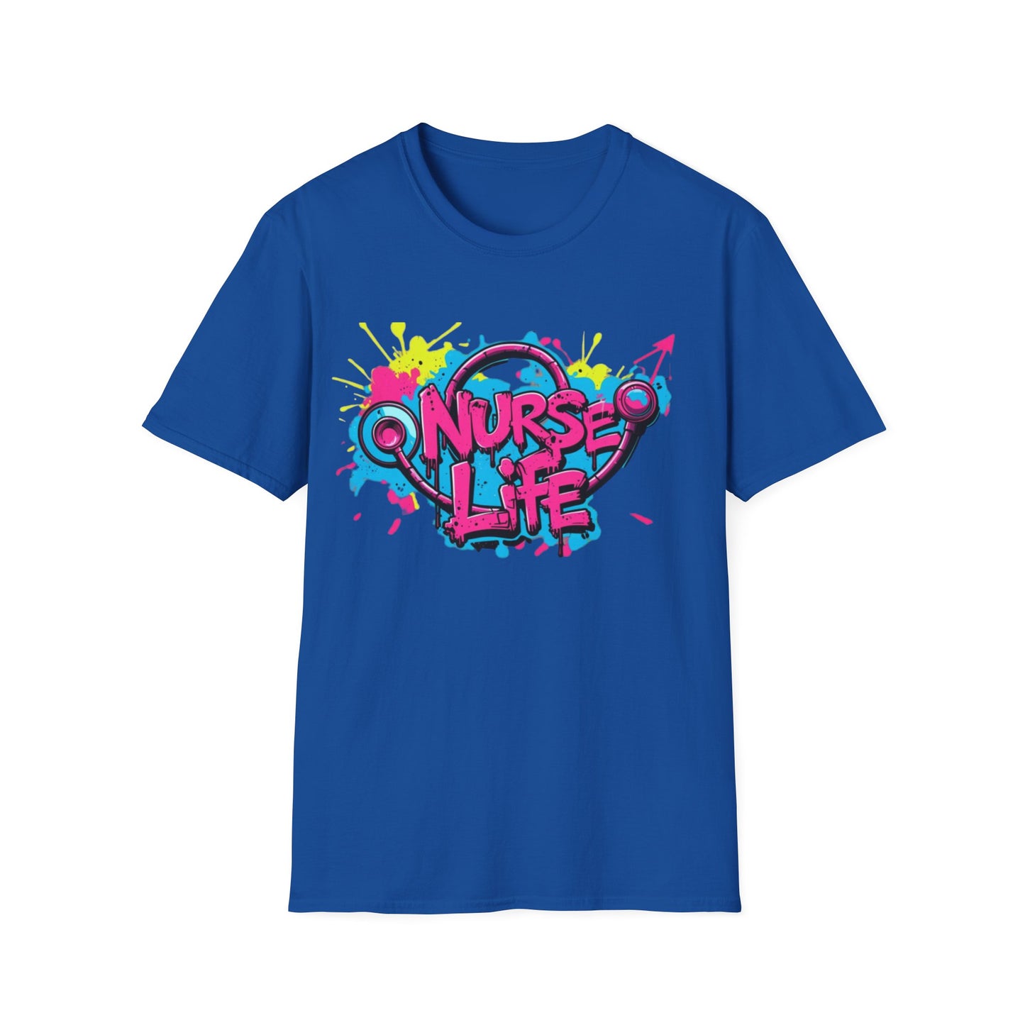 Nurse Life Graffiti T-Shirt