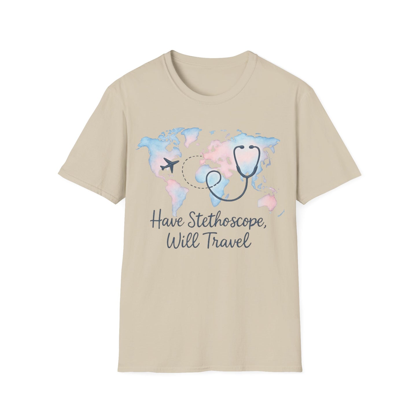 Stethoscope Travel T-Shirt