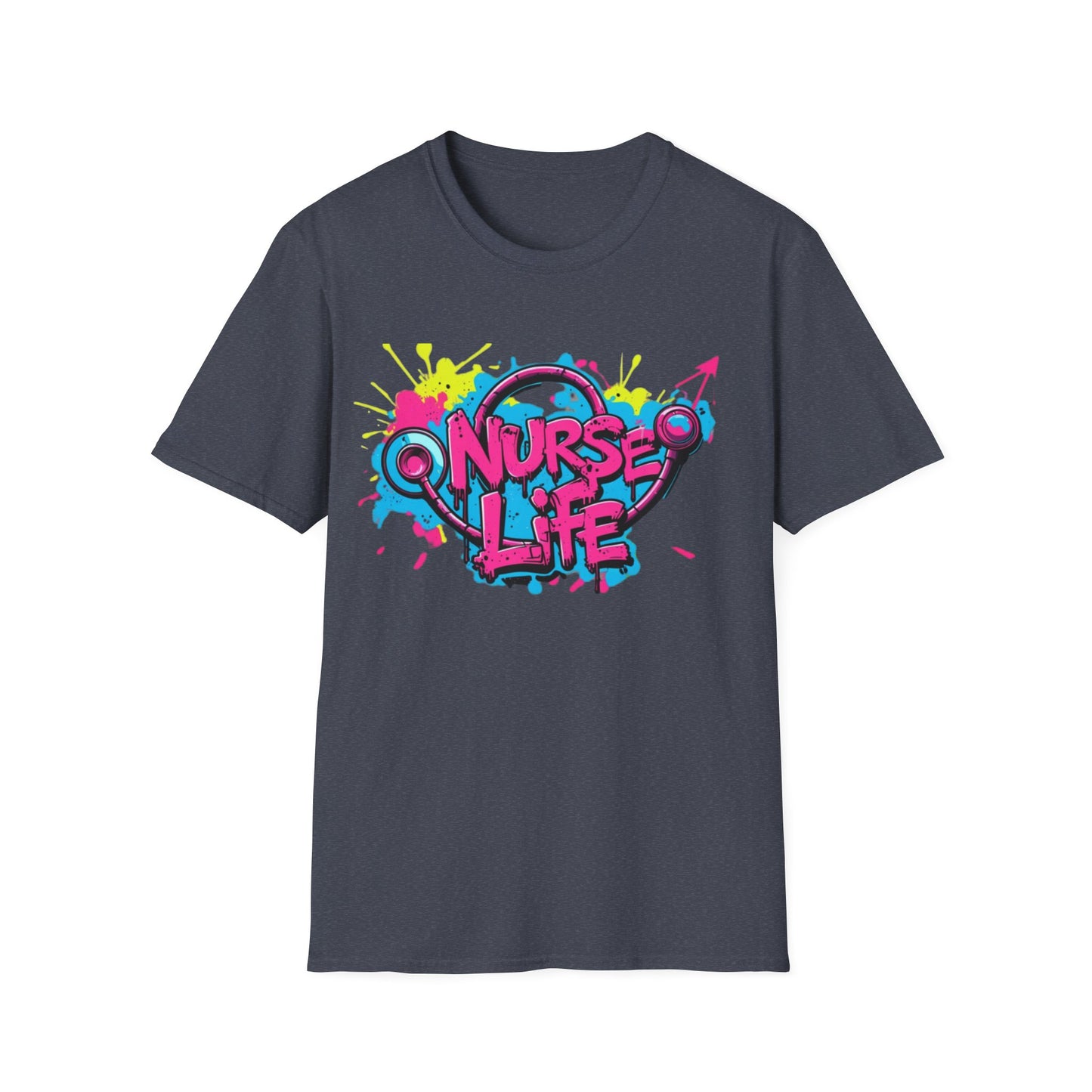 Nurse Life Graffiti T-Shirt