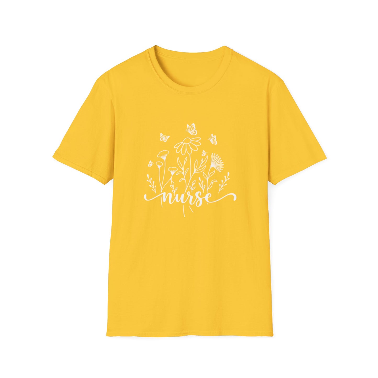 Flowers and Butterflies T-Shirt