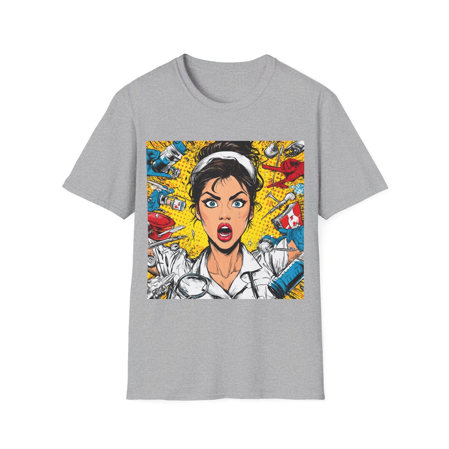 Nurse Pop Art T-Shirt