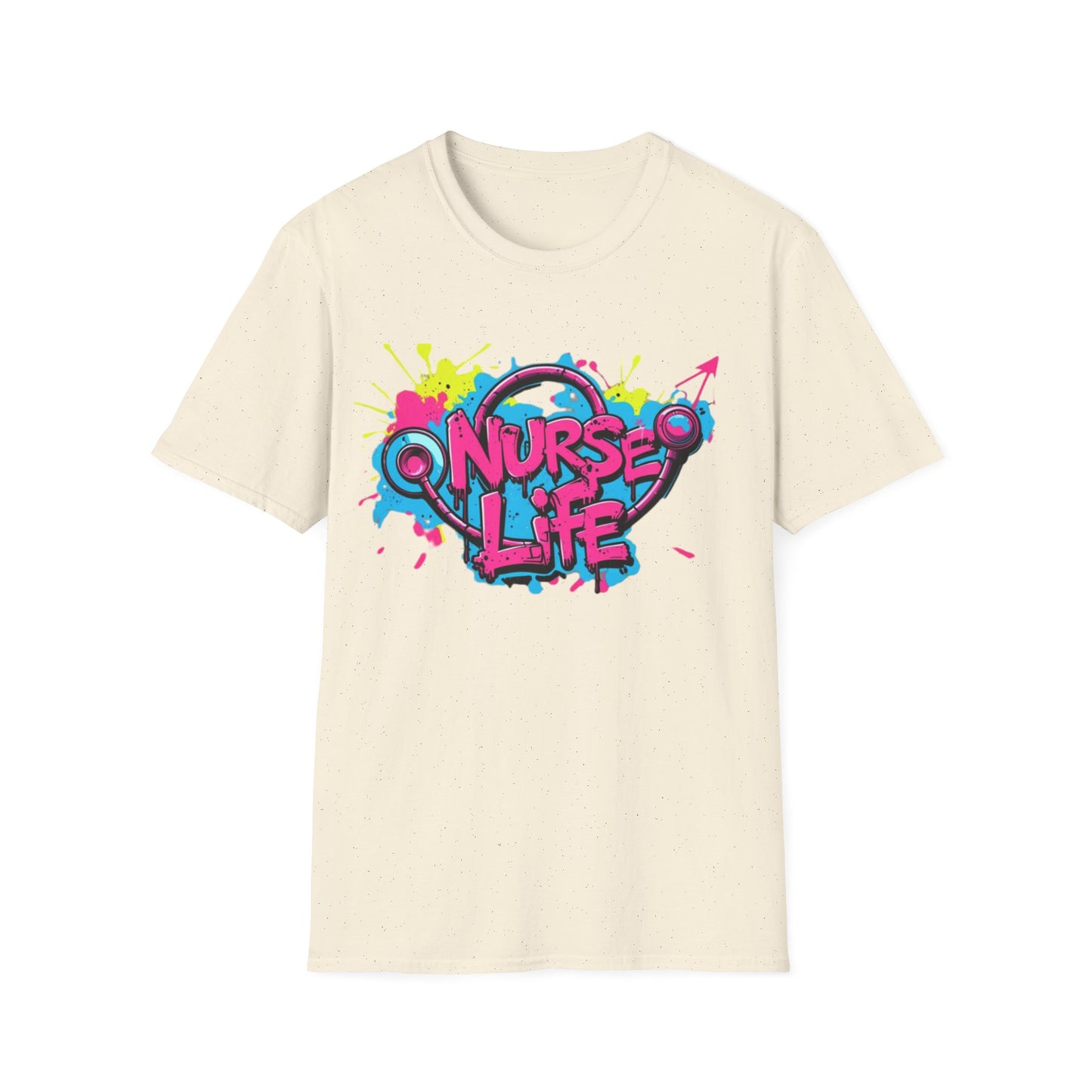 Nurse Life Graffiti T-Shirt