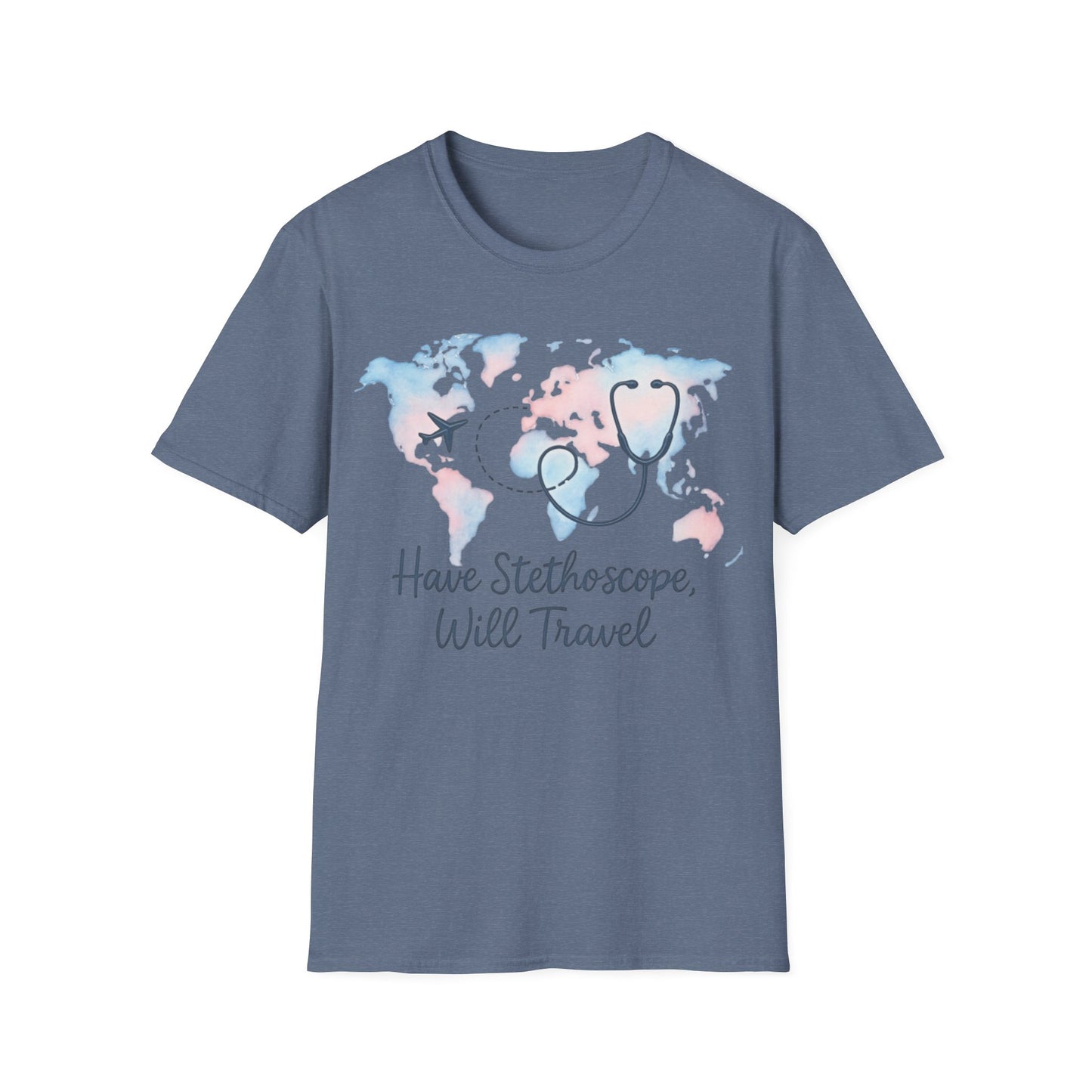Stethoscope Travel T-Shirt