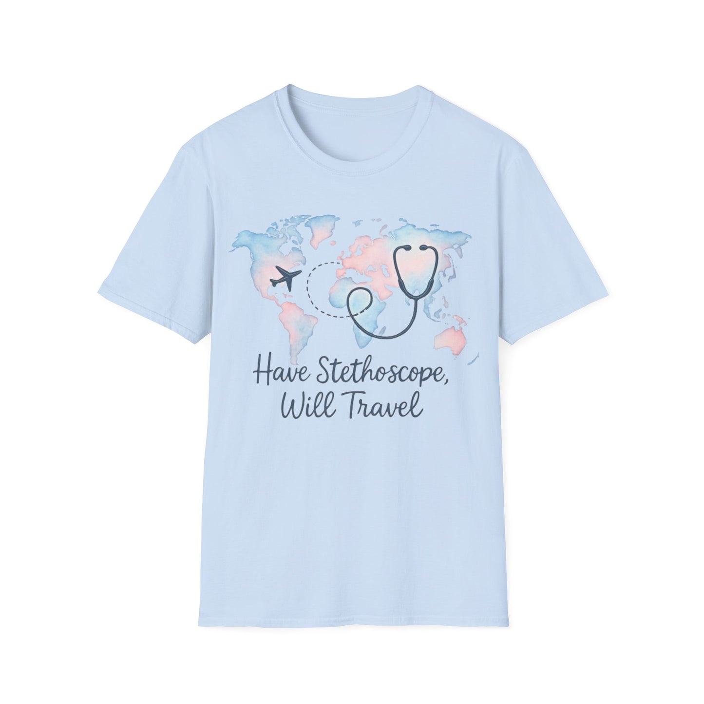 Stethoscope Travel T-Shirt