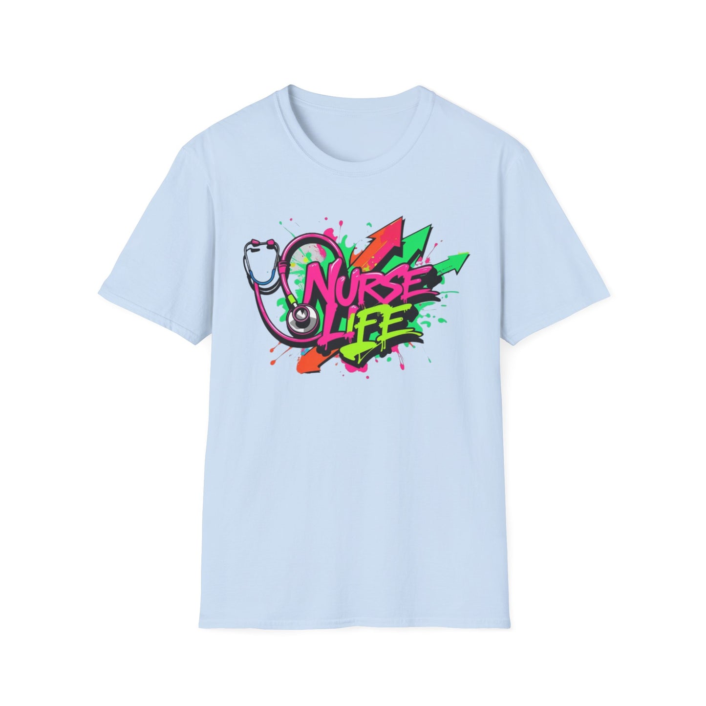 Nurse Graffiti T-Shirt