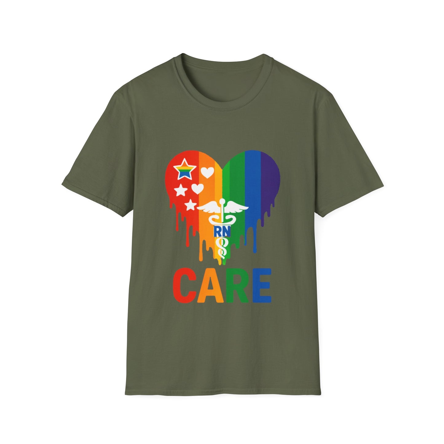 Pride Heart RN T-Shirt
