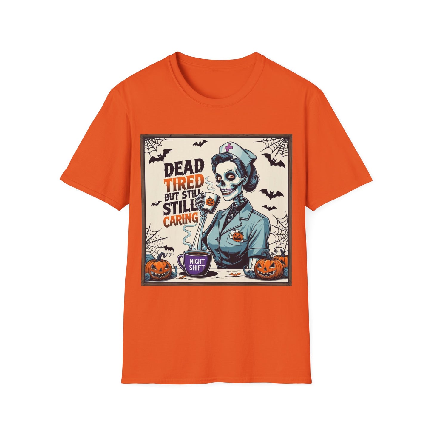 Dead Tired Still Caring T-Shirt