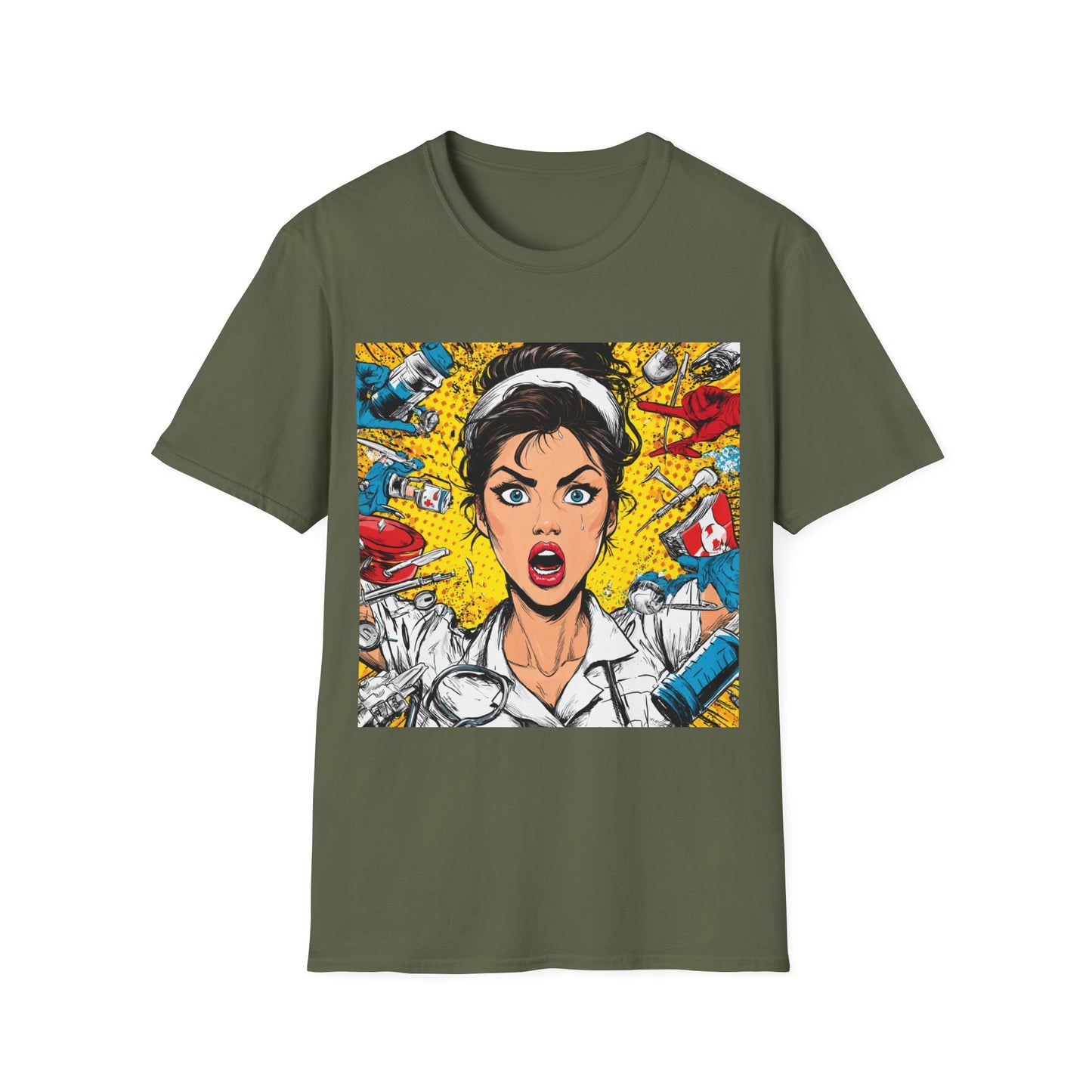Nurse Pop Art T-Shirt