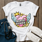 Nurse Power Wings T-Shirt