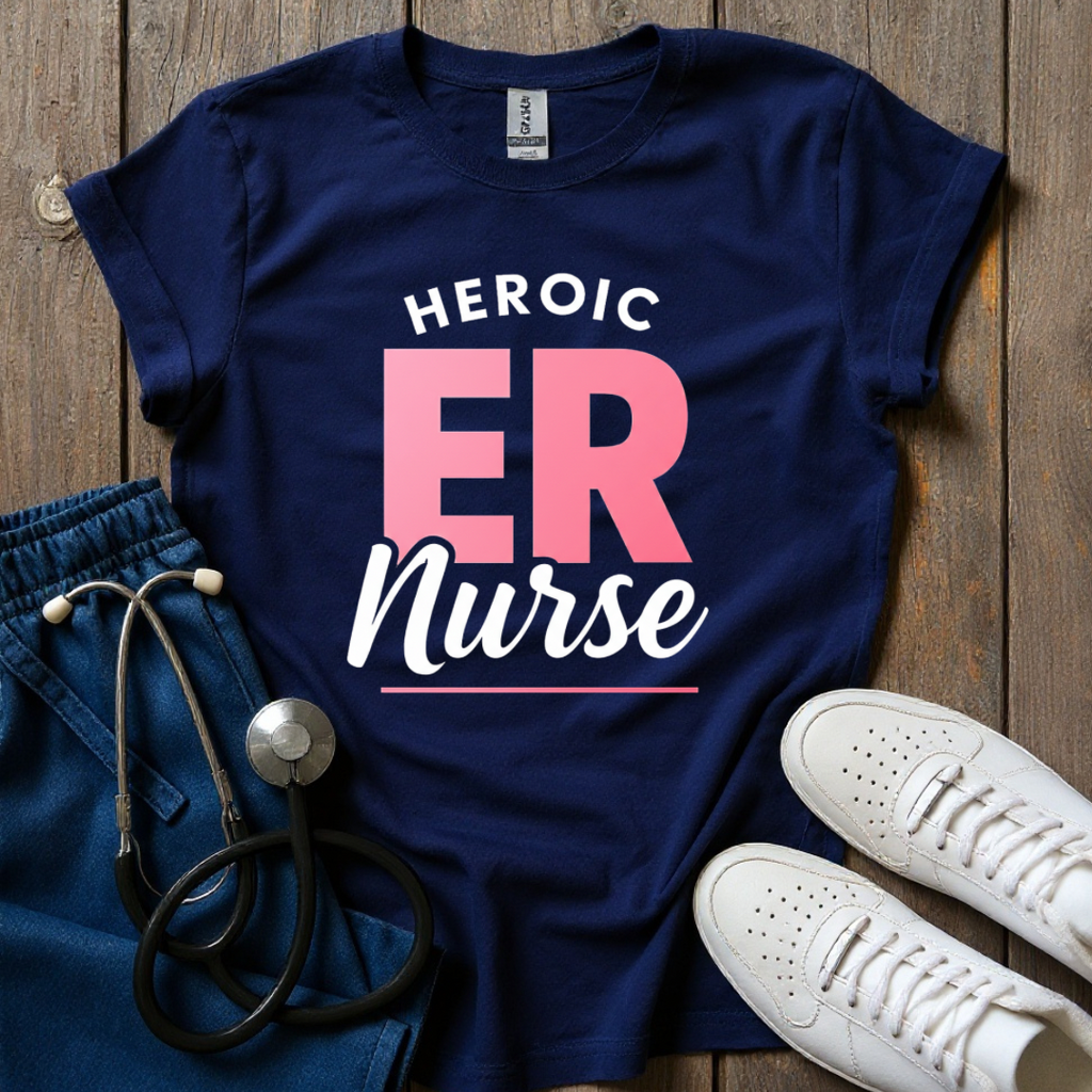 Heroic ER Nurse T-Shirt
