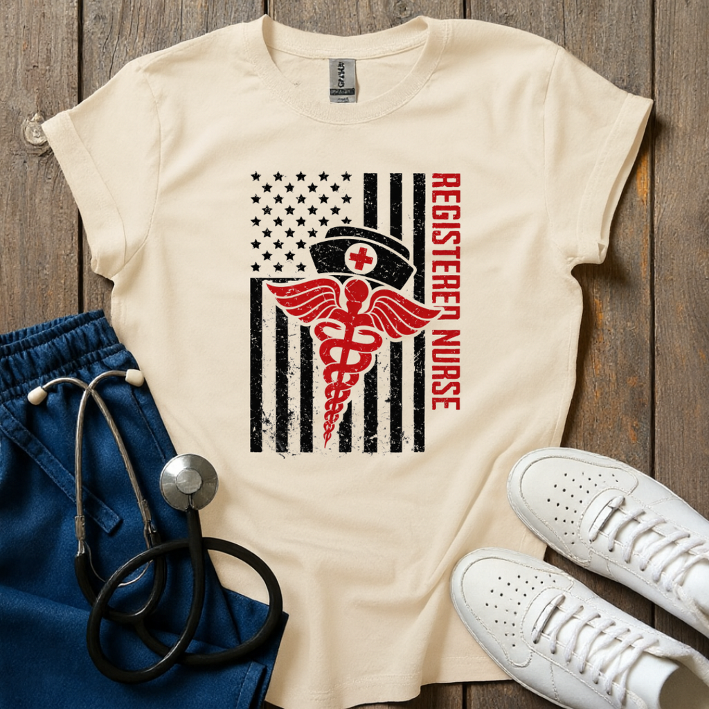 Red Caduceus T-Shirt