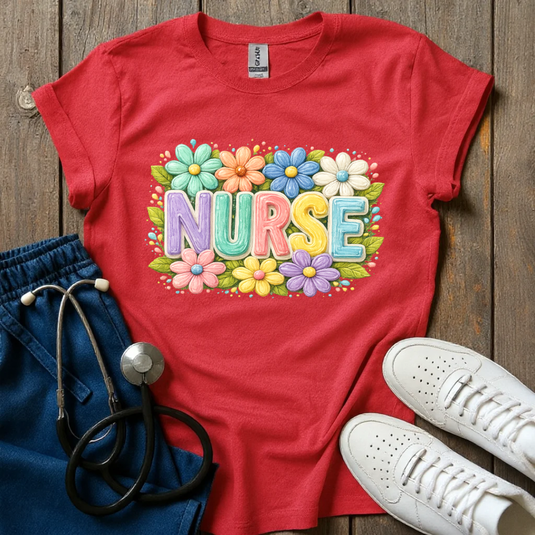 Blooming Nurse T-Shirt