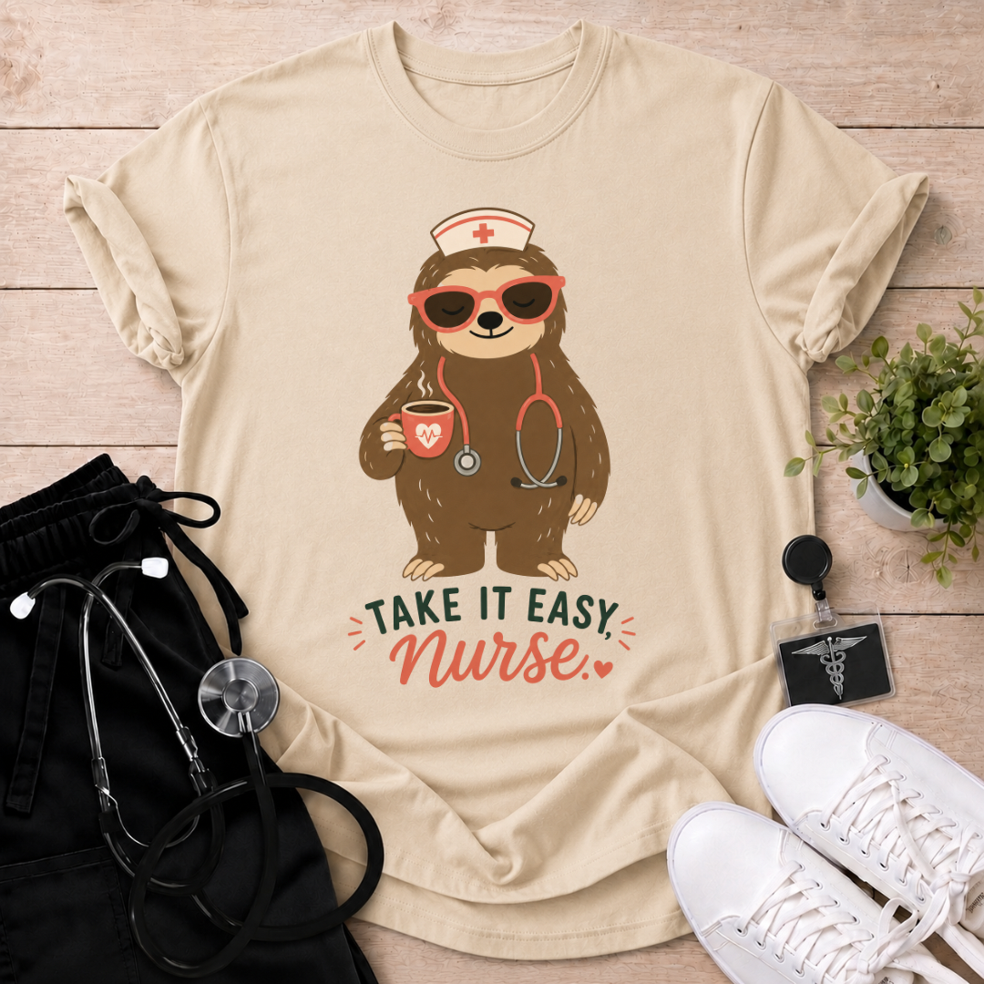 Take It Easy Nurse T-Shirt