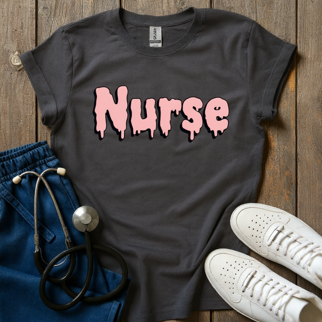 Pink Melt Nurse T-Shirt