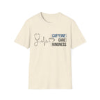 Caffeine Care Kindness T-Shirt