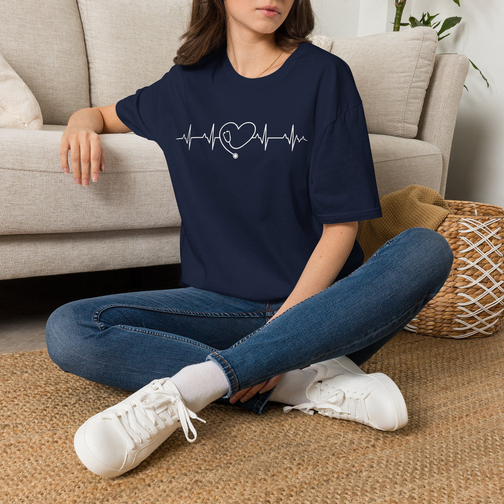 Heartbeat Stethoscope T-Shirt
