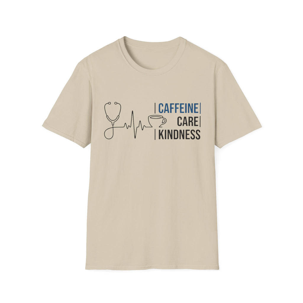 Caffeine Care Kindness T-Shirt