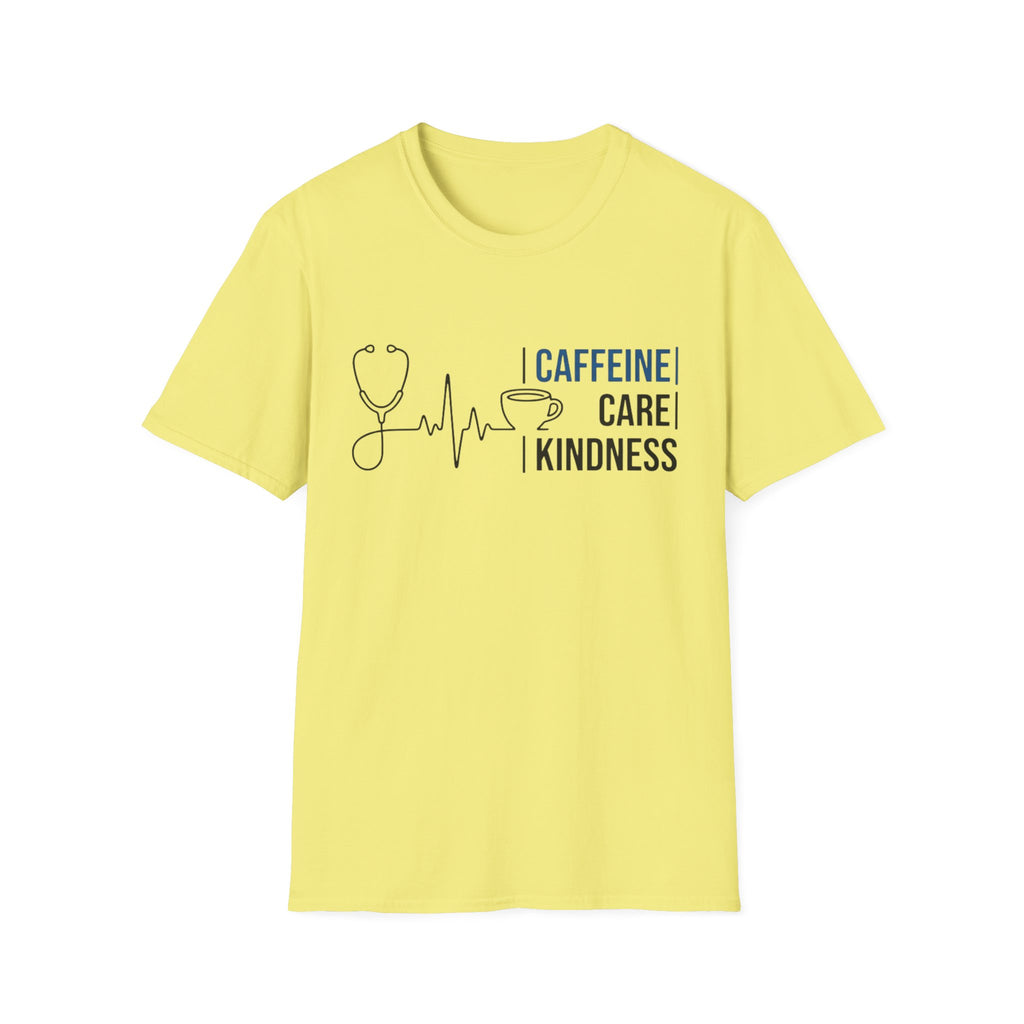 Caffeine Care Kindness T-Shirt