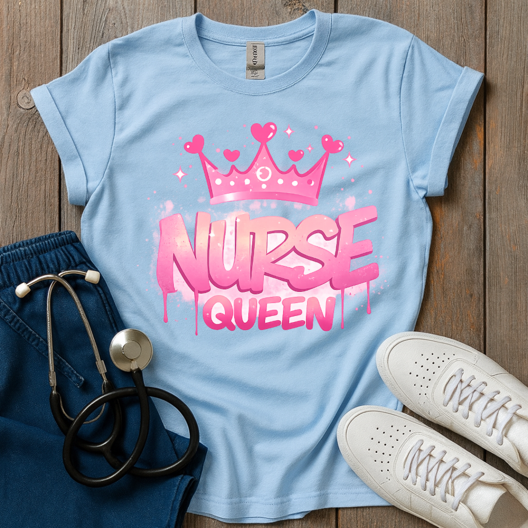 Crown Nurse Queen T-Shirt
