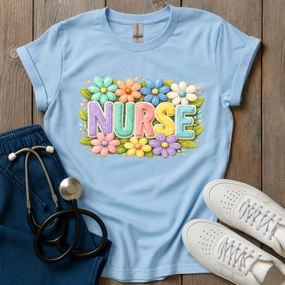 Blooming Nurse T-Shirt