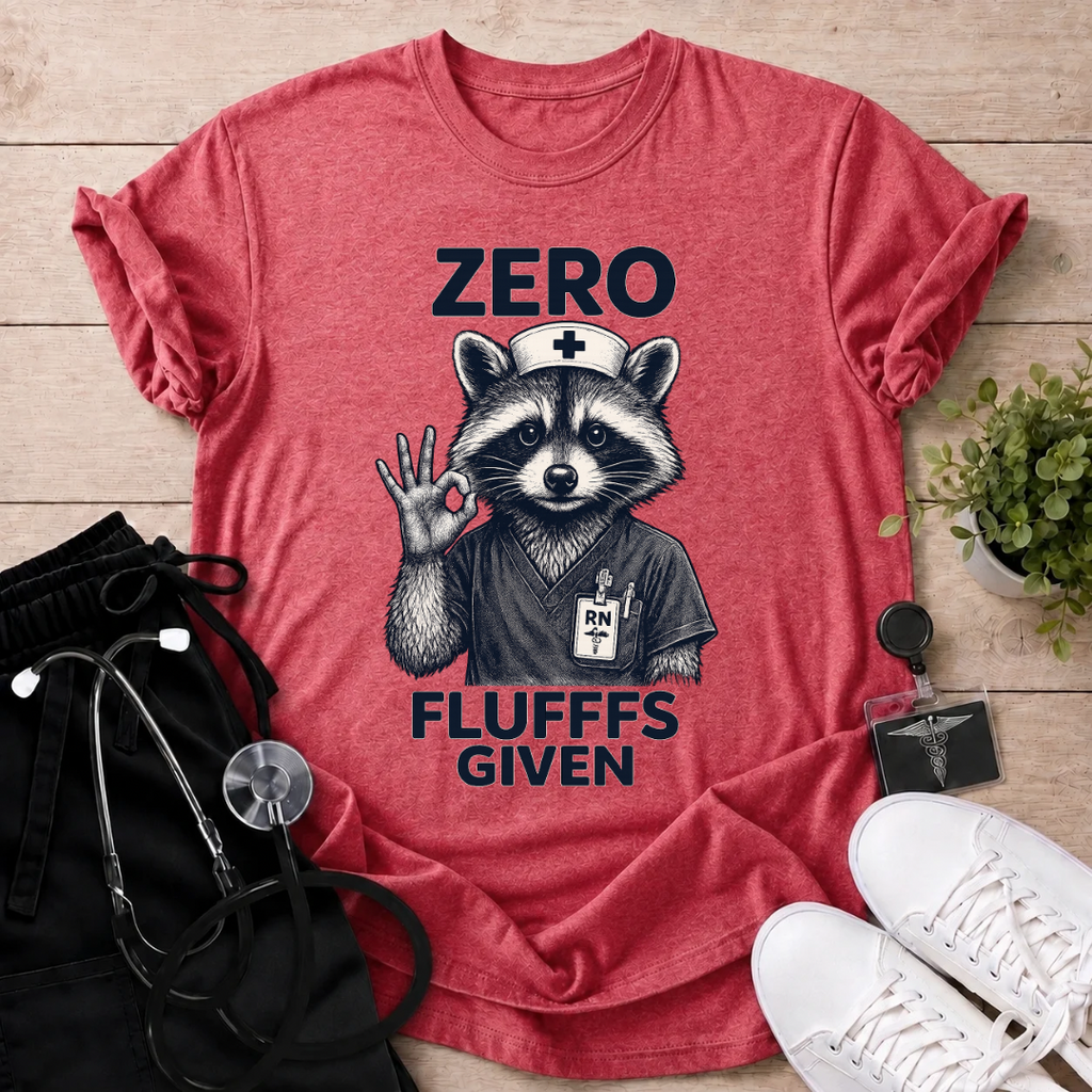 Zero Fluffs Given T-Shirt