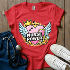 Nurse Power Wings T-Shirt