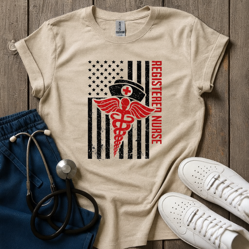 Red Caduceus T-Shirt