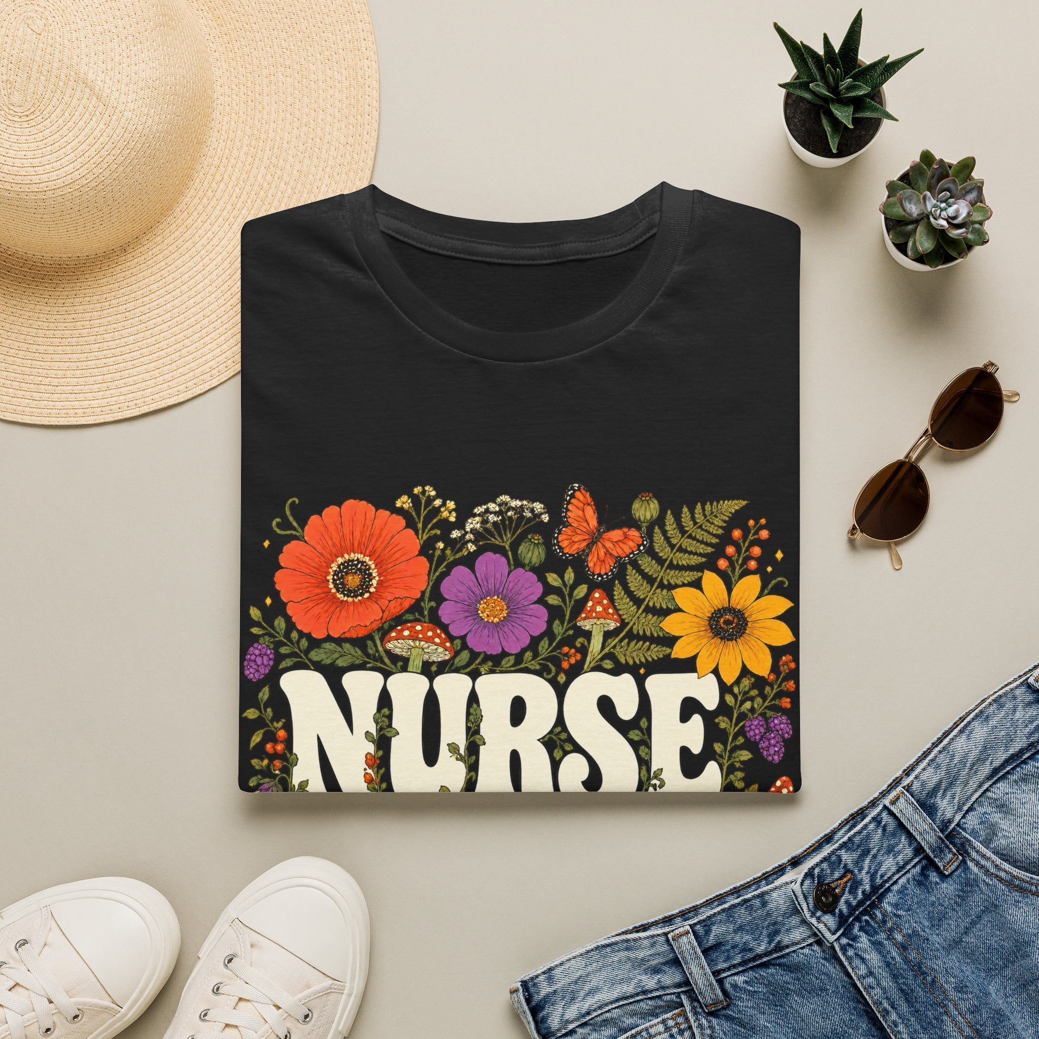 Botanical Nurse T-Shirt