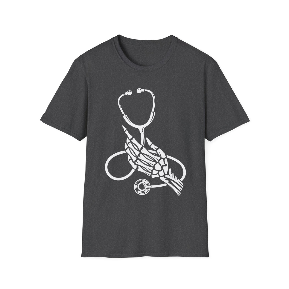 Skeleton Hand Stethoscope T-Shirt