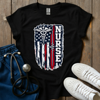 Vintage Nurse American Flag T-Shirt