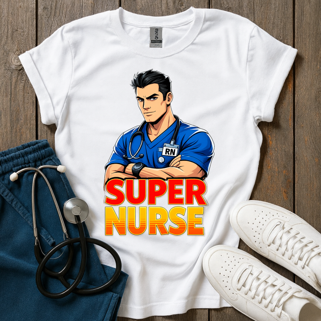Male Super Nurse T-Shirt