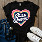 Heart Nurse Queen T-Shirt