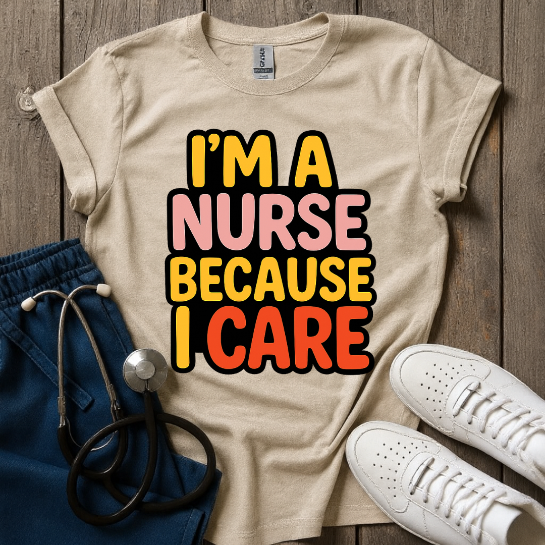 Because I Care T-Shirt