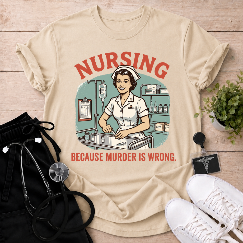 Because Murder Is Wrong T-Shirt