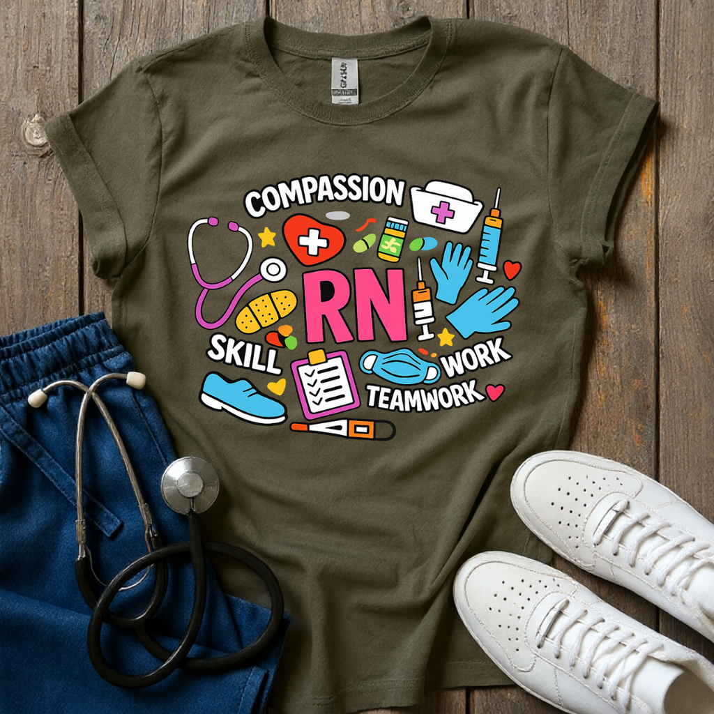 Nurse Icons T-Shirt