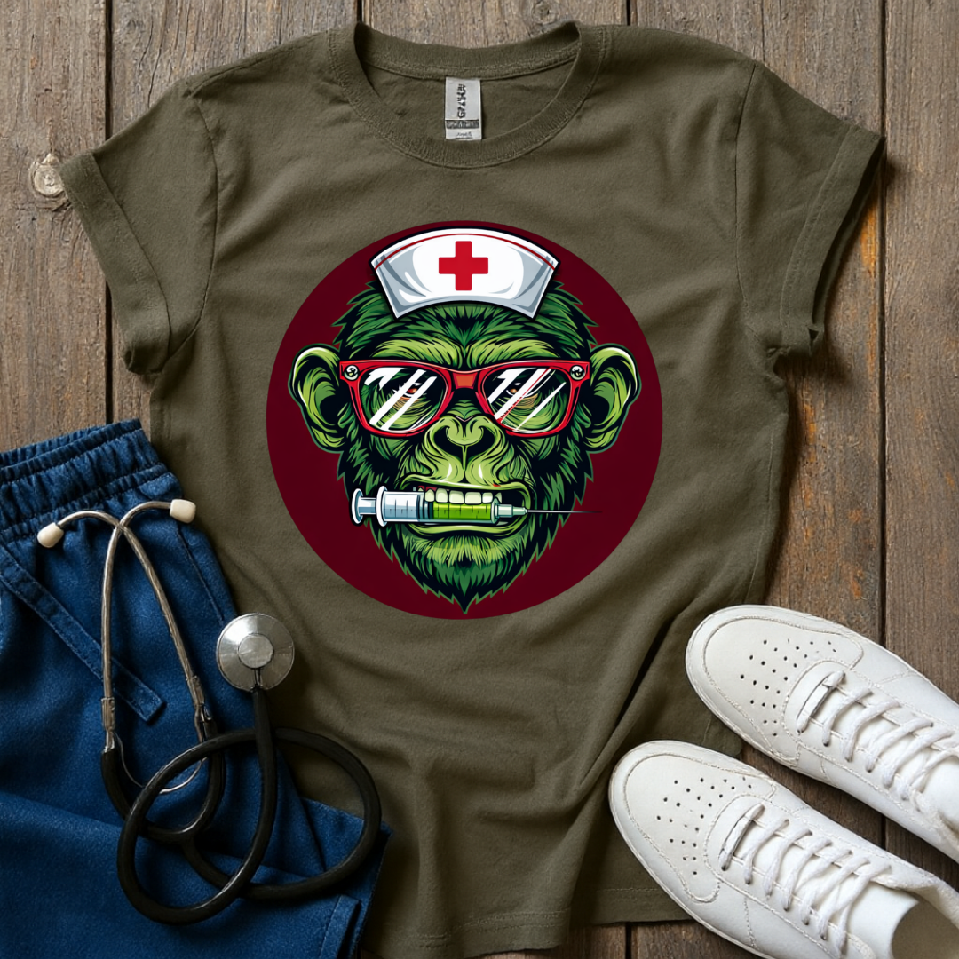 Monkey Nurse T-Shirt