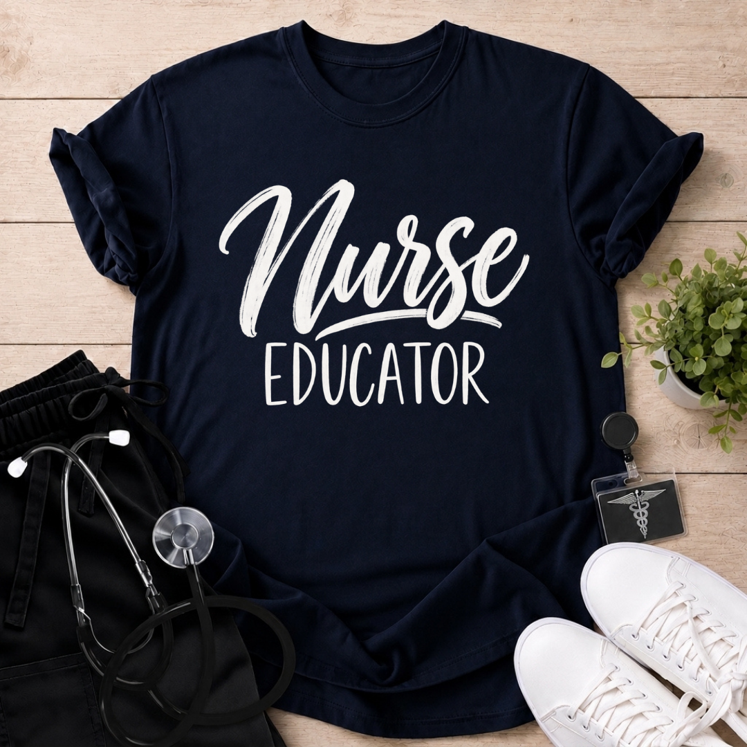 Script Nurse Educator T‑Shirt