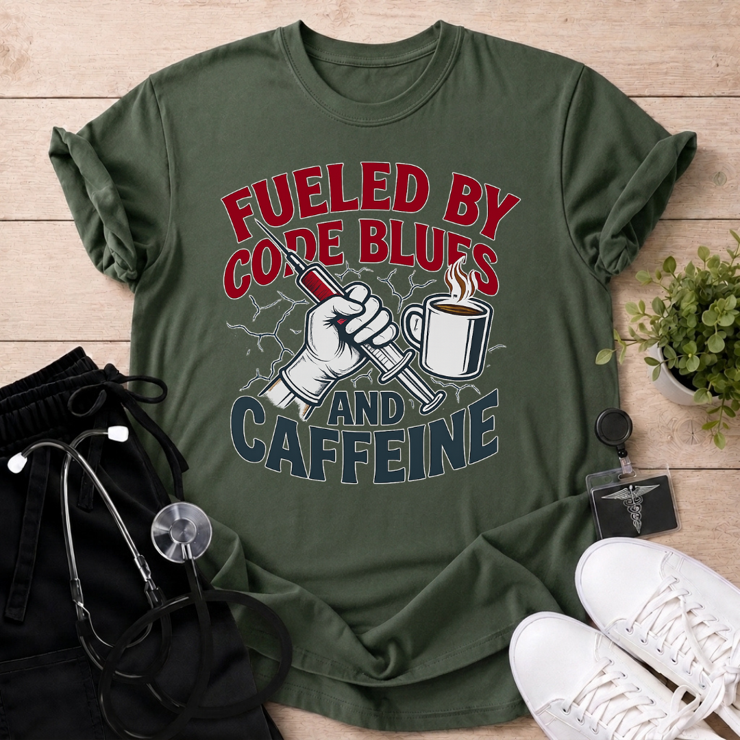 Fueled By Code Blues T-Shirt
