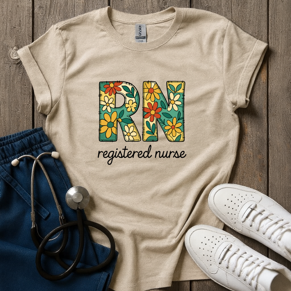 Daisy Patch RN T-Shirt