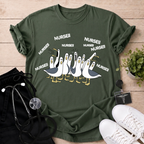 Seagulls Shouting Nurse T-Shirt