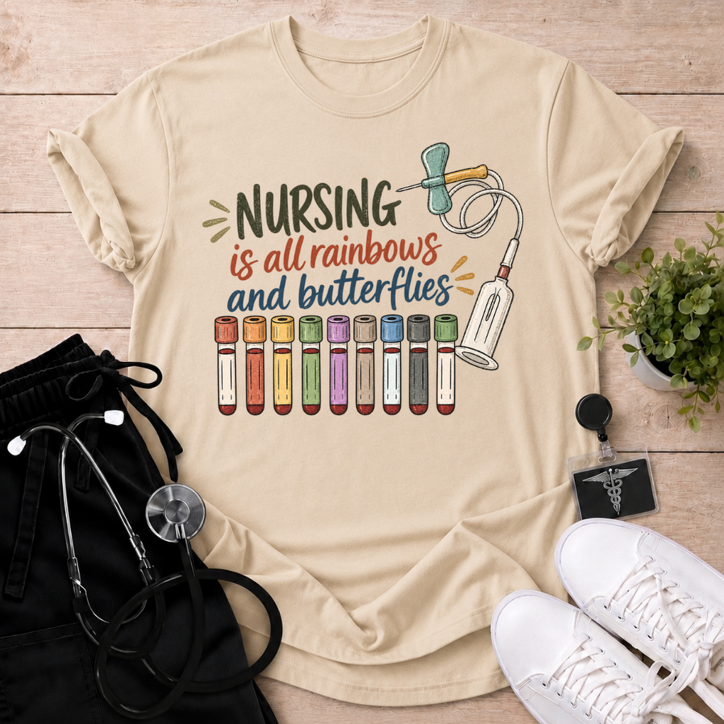 Rainbows and Butterflies T-Shirt