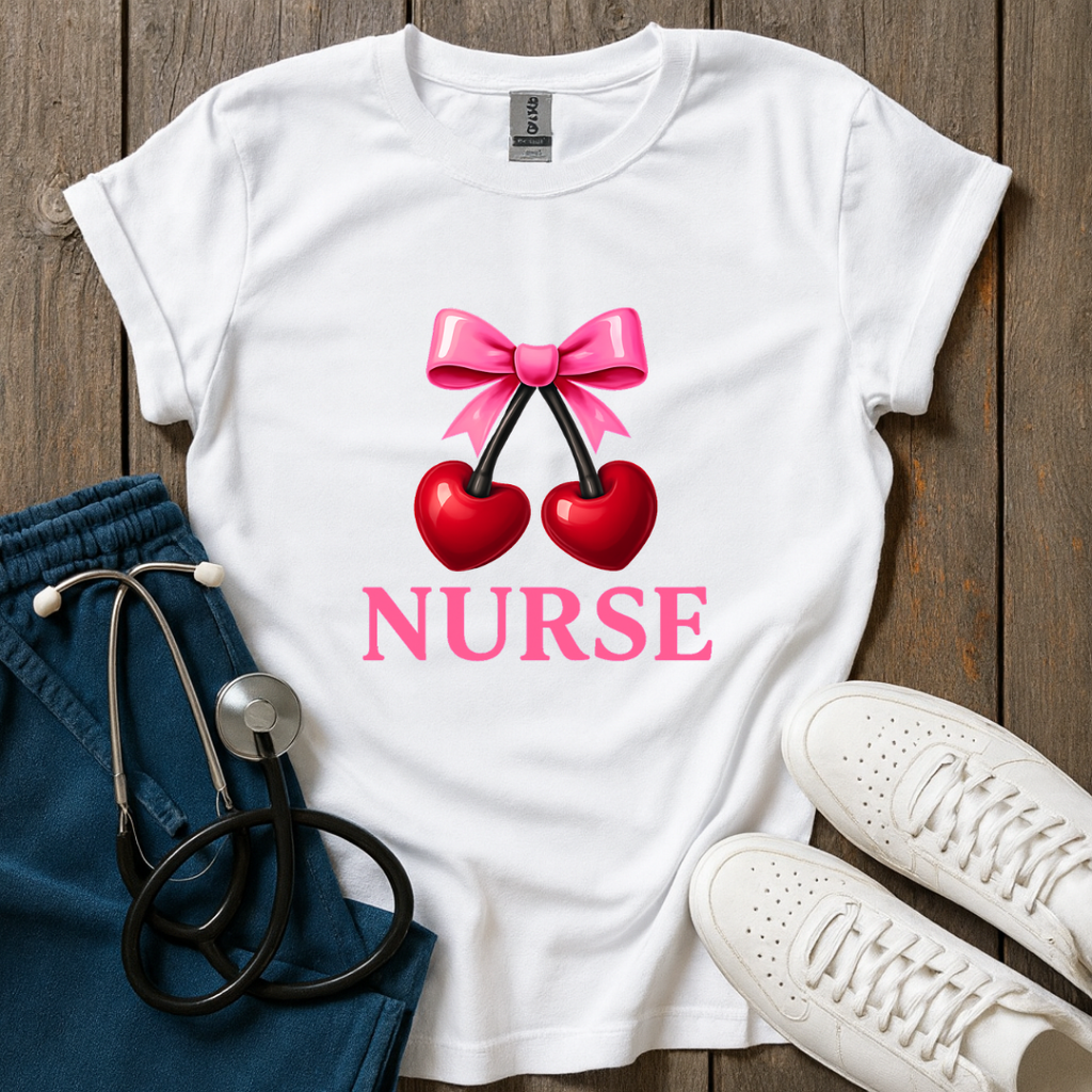 Cherry Nurse T-Shirt