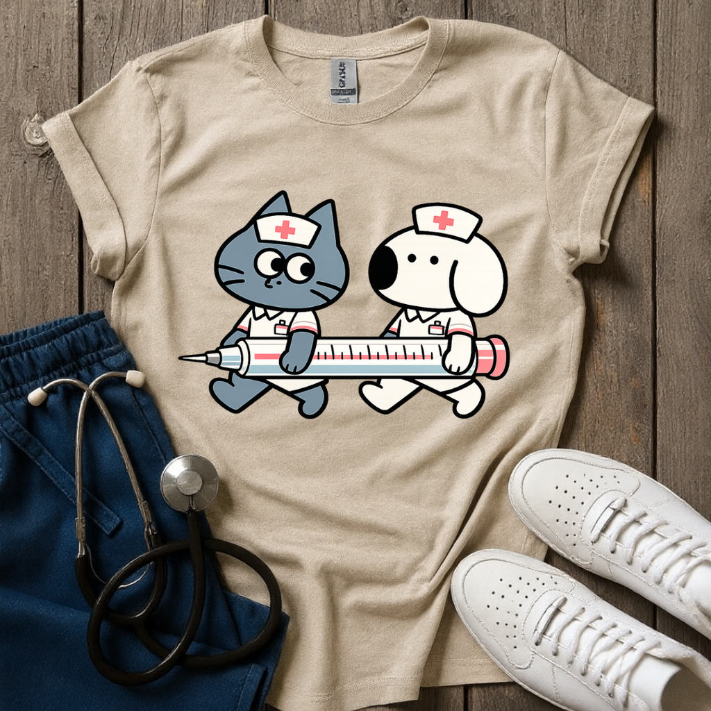 Cat And Dog T-Shirt