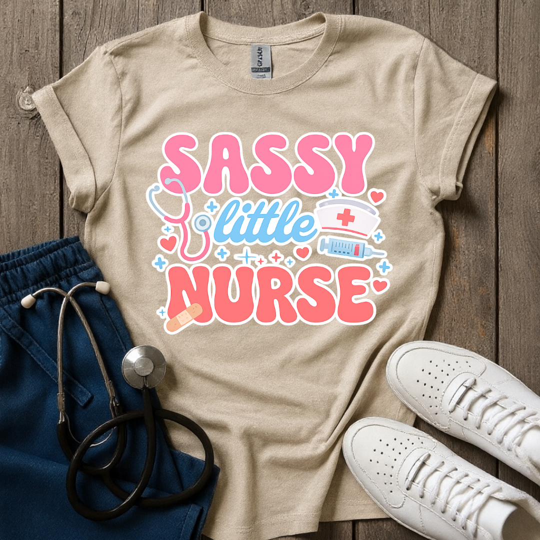 Sassy Little Nurse T-Shirt
