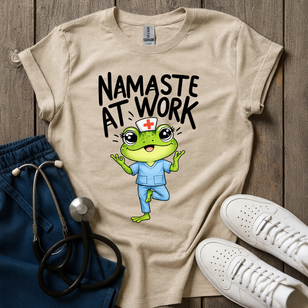 Namaste At Work T-Shirt