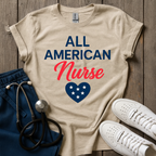 All American Nurse T-Shirt