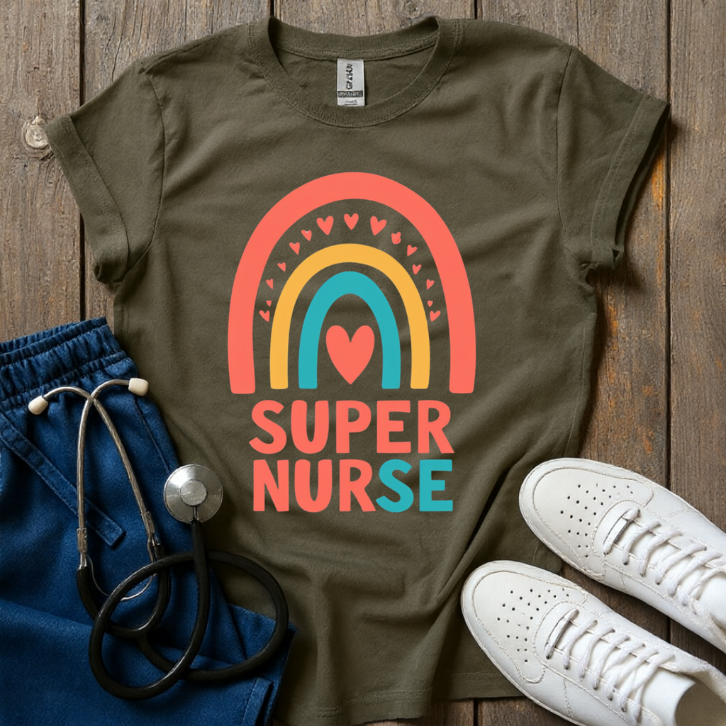 Cute Super Nurse T-Shirt