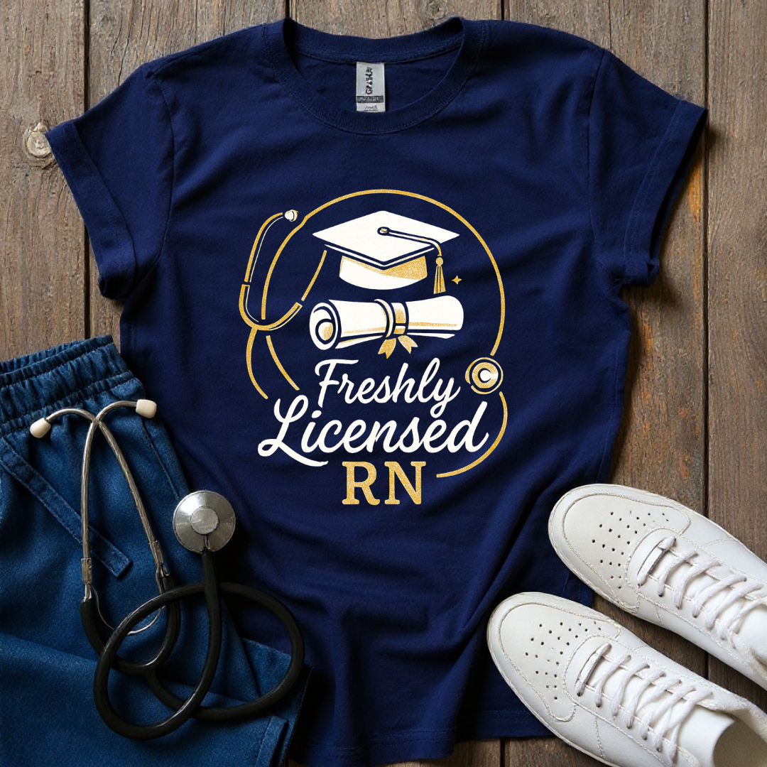 Freshly Licensed RN T-Shirt