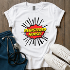 Comic Registered Nurse T-Shirt